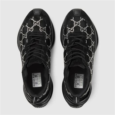 gucci crystal sneakers price|Gucci platform sneakers with crystals.